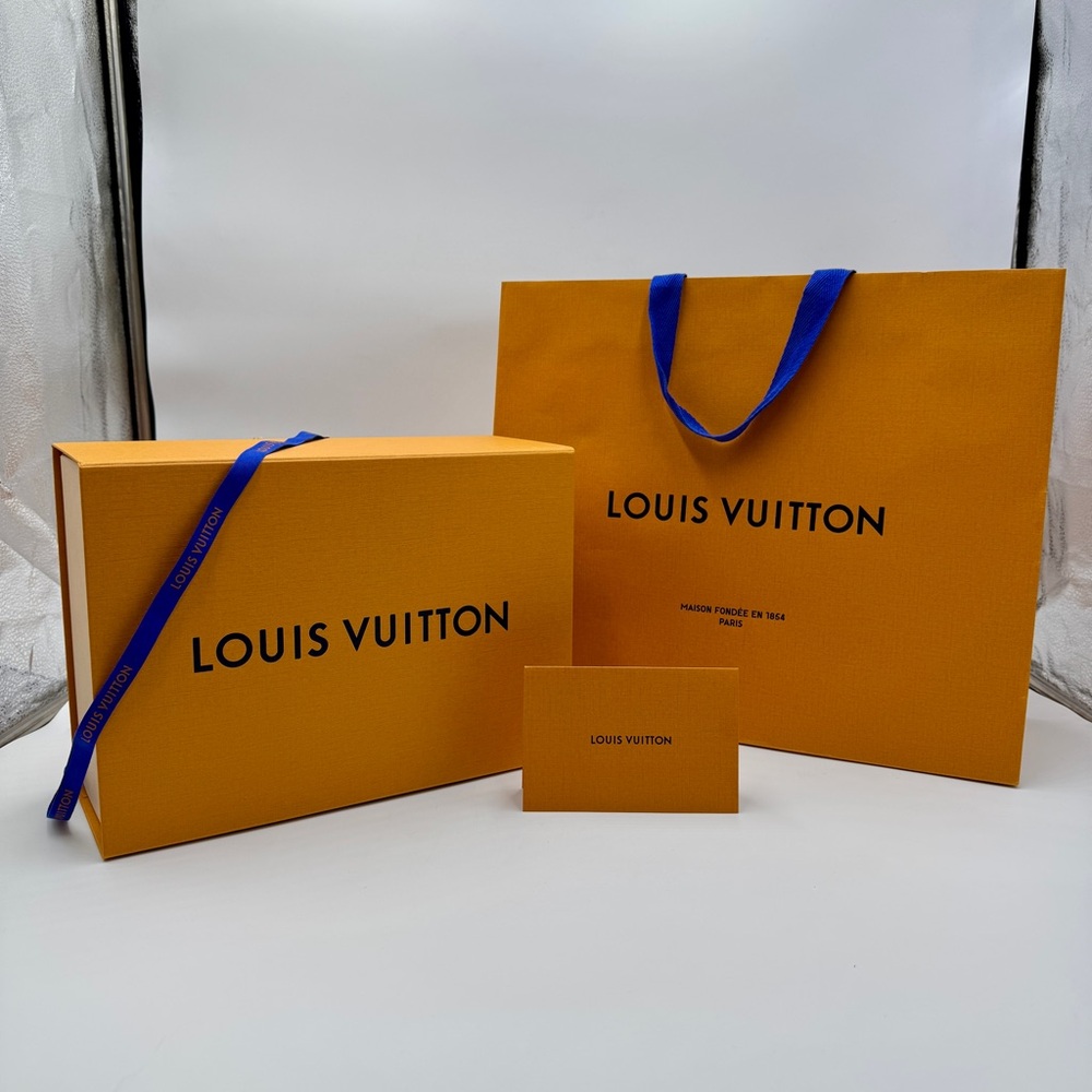 Louis Vuitton gift box and gift bag set